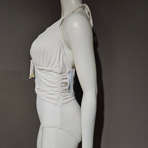 Bleu by Rod Beattie Braid-Trim Empire One-Piece Swimsuit - Picture 3 of 10